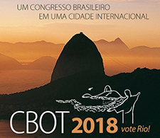 Rio de Janeiro será a Cidade-Sede do CBOT 2018