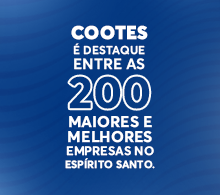 COOTES entre as 200 maiores e melhores empresas no Espírito Santo